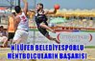 Nilüfer Belediyesporlu hentbolcuların başarısı