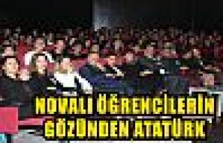 NOVALI ÖĞRENCİLERİN GÖZÜNDEN ATATÜRK