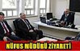 NÜFUS MÜDÜRÜ ZİYARETİ 