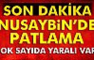 Nusaybin’de patlama: 12 asker yaralı