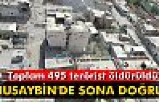 Nusaybin'de sona yaklaşıldı