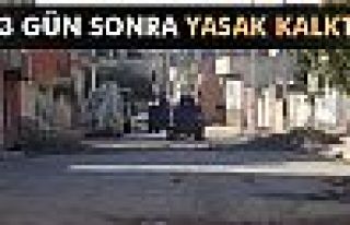 Nusaybin'de yasak kalktı!