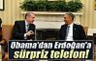 Obama'dan Erdoğan'a sürpriz telefon!