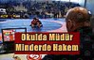 Okulda müdür minderde hakem