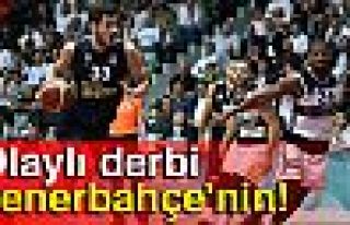 Olaylı derbi Fenerbahçe’nin