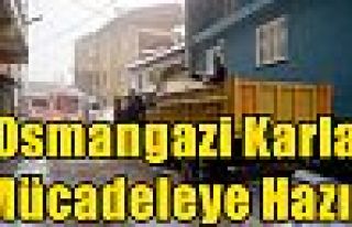 Osmangazi Karla Mücadeleye Hazır