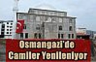 Osmangazi’de Camiler Yenileniyor