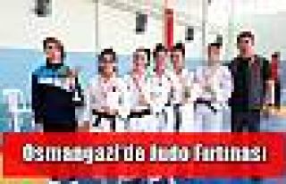 Osmangazi'de Judo Fırtınası