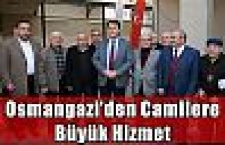 Osmangazi’den Camilere Büyük Hizmet