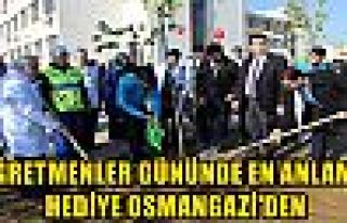 Osmangazi’den Öğretmenler İçin Fidan