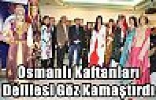 Osmanlı Kaftanları Defilesi Göz Kamaştırdı