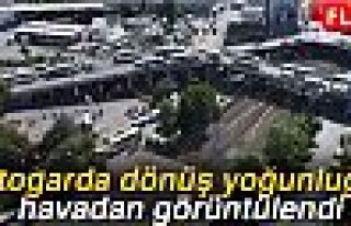 OTOGARDA DÖNÜŞ YOĞUNLUĞU!