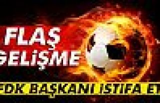 PFDK Başkanı Karaahmetoğlu istifa etti