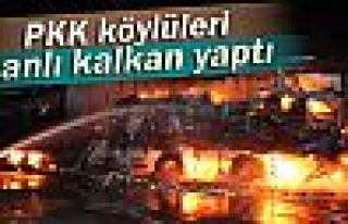 PKK köylüleri canlı kalkan yaptı