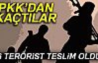 PKK'DAN KAÇTILAR!