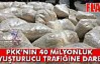 PKK'nın Uyuşturucu Trafiğine Darbe!