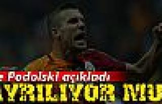 Podolski'den ayrılık iddialarına yanıt