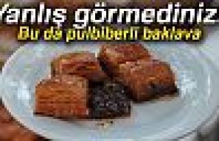 Pul biberli baklavaya yoğun ilgi!