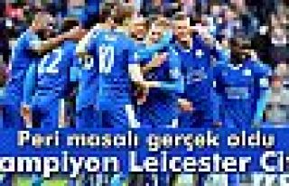 Şampiyon Leicester City!