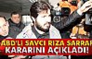 Sarraf'ın kefalet başvurusu reddedildi