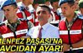 Savcıdan 'Menfez Paşası'na ayar