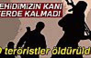 ŞEHİDİMİZİN KANI YERDE KALMADI!