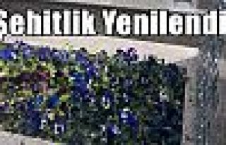 Şehitlik Yenilendi