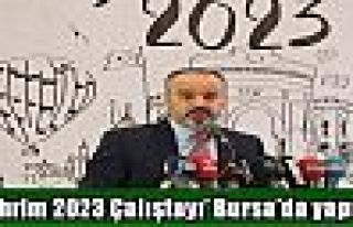 ‘Şehrim 2023 Çalıştayı’ Bursa’da yapıldı
