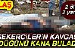 ŞEKERCİLERİN KAVGASI DÜĞÜNÜ KANA BULADI!