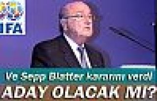 Sepp Blatter aday olacak mı?