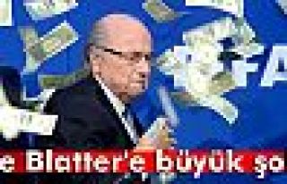 Sepp Blatter'e şok haber!