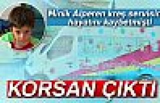 Servis aracı korsan çıktı