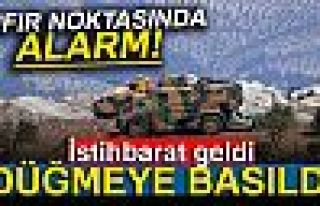 Sıfır noktasında alarm!