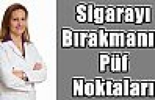 Sigarayı Bırakmanın Püf Noktaları