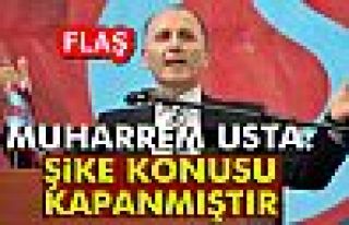 ŞİKE KONUSU KAPANMIŞTIR!