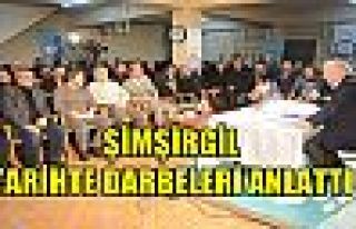 Şimşirgil Tarihte Darbeleri Anlattı