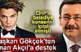  Sinan Akçıl’a destek