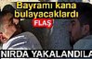 SINIRDA YAKALANDILAR!