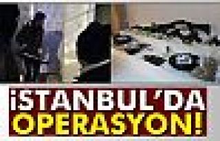 Şişli’de uyuşturucu operasyonu kamerada