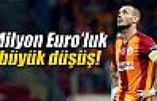 Sneijder’in milyon Euro’luk büyük düşüşü