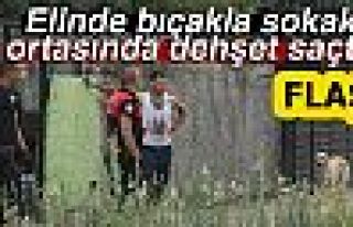 SOKAK ORTASINDA DEHŞET SAÇTI!