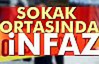 Sokak ortasında öldürüldü