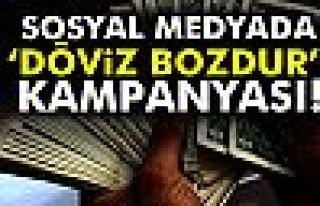 Sosyal medyada ‘döviz bozdur’ kampanyası