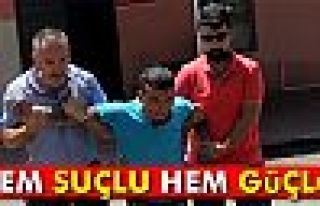 Suçüstü yakalanan hırsız gazetecilere saldırdı