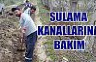  Sulama Kanallarına Bakım 