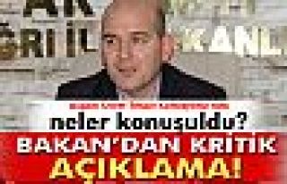 Süleyman Soylu'dan asgari ücret açıklaması