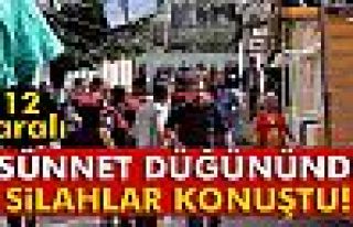 Sünnet düğününde kavga: 12 yaralı