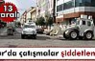 Sur’da çatışmalar şiddetlendi: 13 yaralı