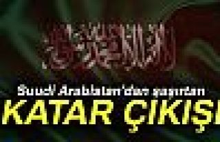 SUUDİ ARABİSTAN'DAN ŞAŞIRTTI!