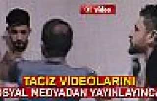 Tacizci yakaladı